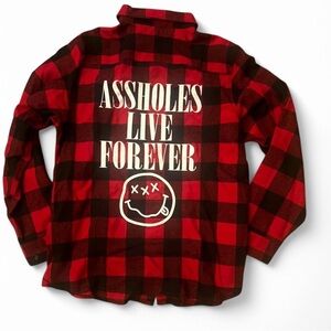 Thick oversized flannel